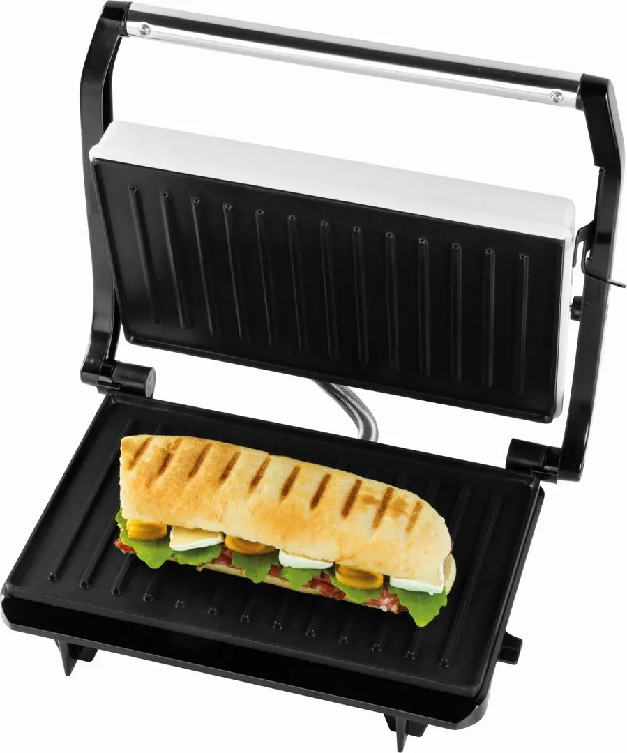 Grill electric ECG S 1070 Panini (White/Black)