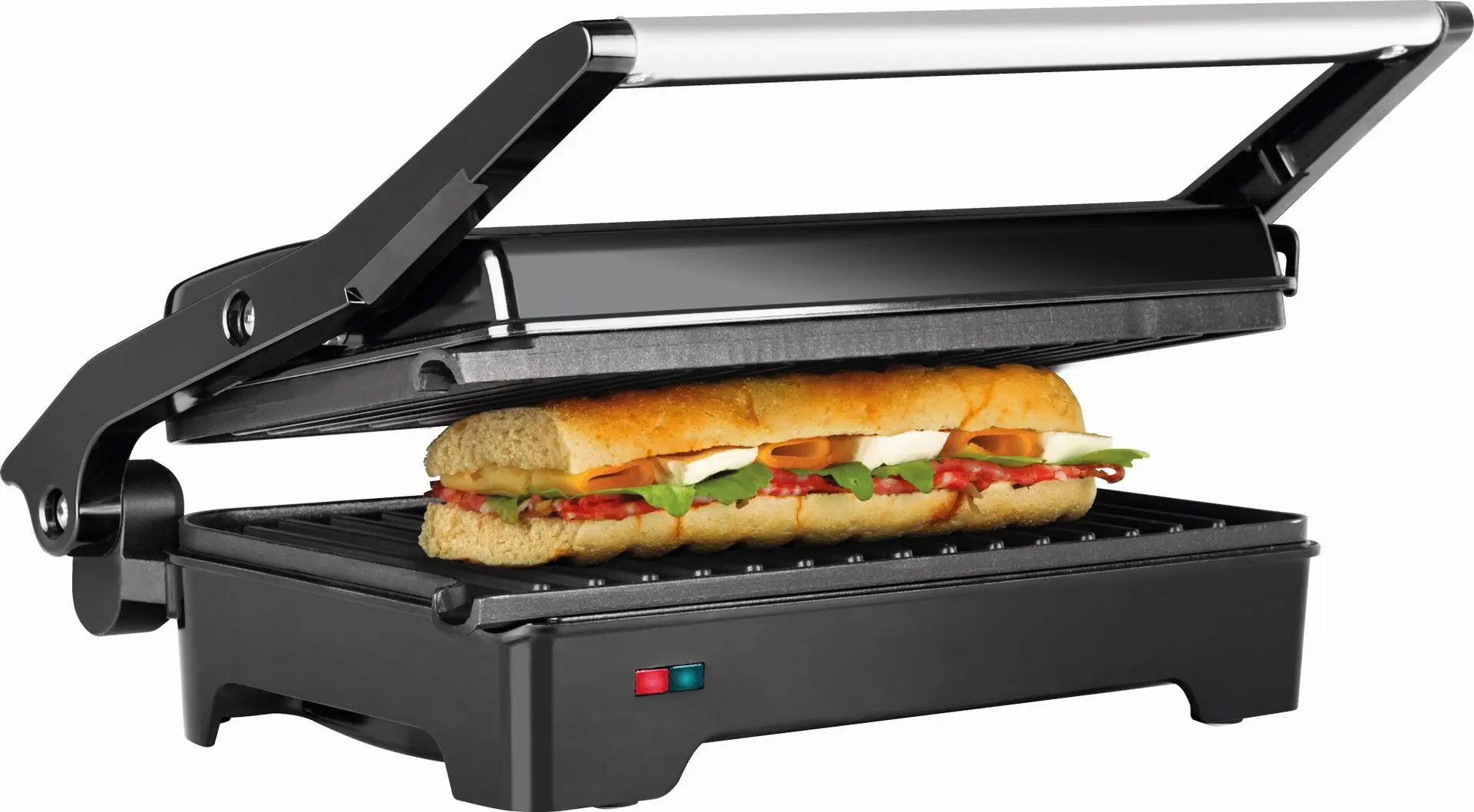 Grill electric ECG S 2070 Panini (Black/Inox)