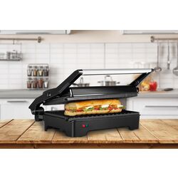 Grill electric ECG S 2070 Panini (Black/Inox) Thumb