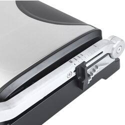 Электрогриль ECG Deluxe KG 300 (Inox/Black) Thumb