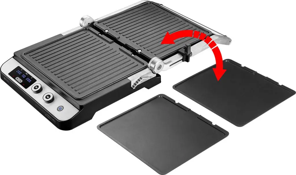 Grill electric ECG KG 1000 Gourmet (Inox)