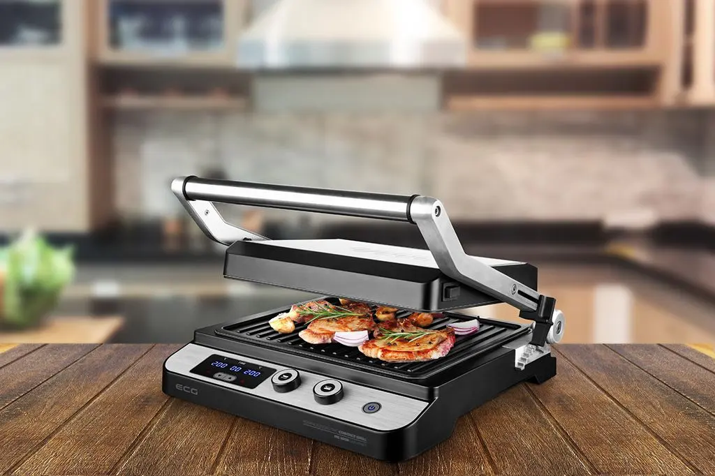 Grill electric ECG KG 1000 Gourmet (Inox)