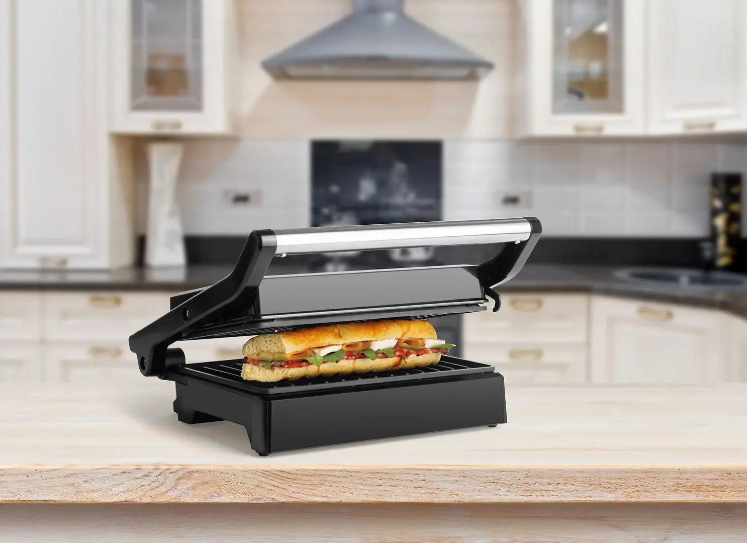 Grill electric ECG S 3070 Panini Power (Black)