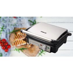 Электрогриль Finlux FCG-2008M (Black/Silver) Thumb