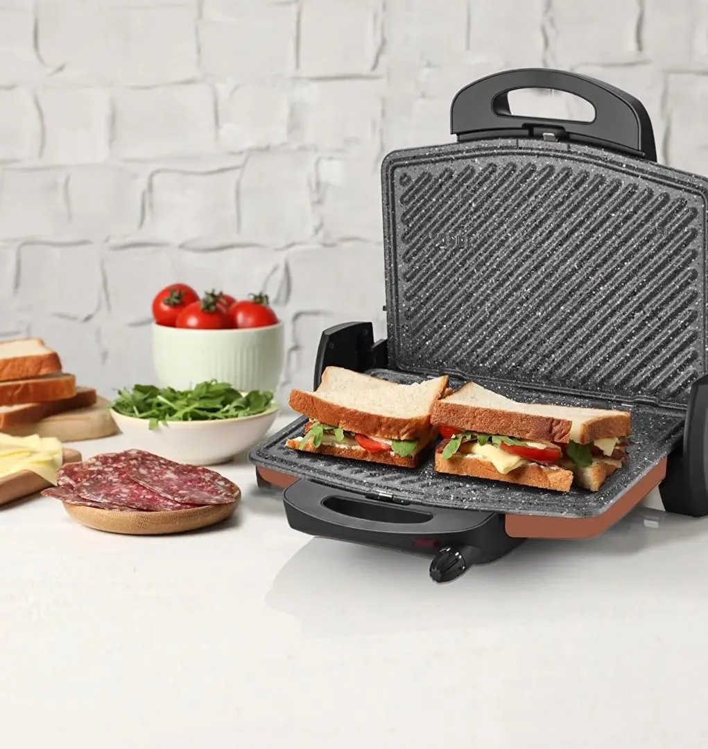 Grill electric Goldmaster GM-7449G (Gold/Black)