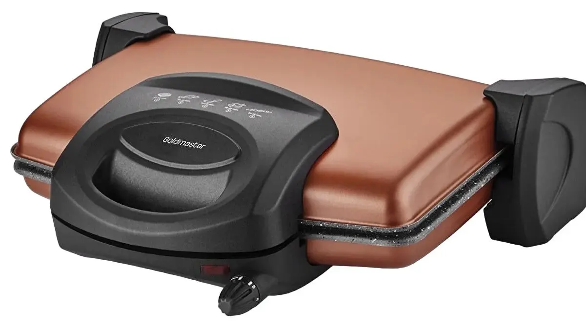 Grill electric Goldmaster GM-7449G (Gold/Black)