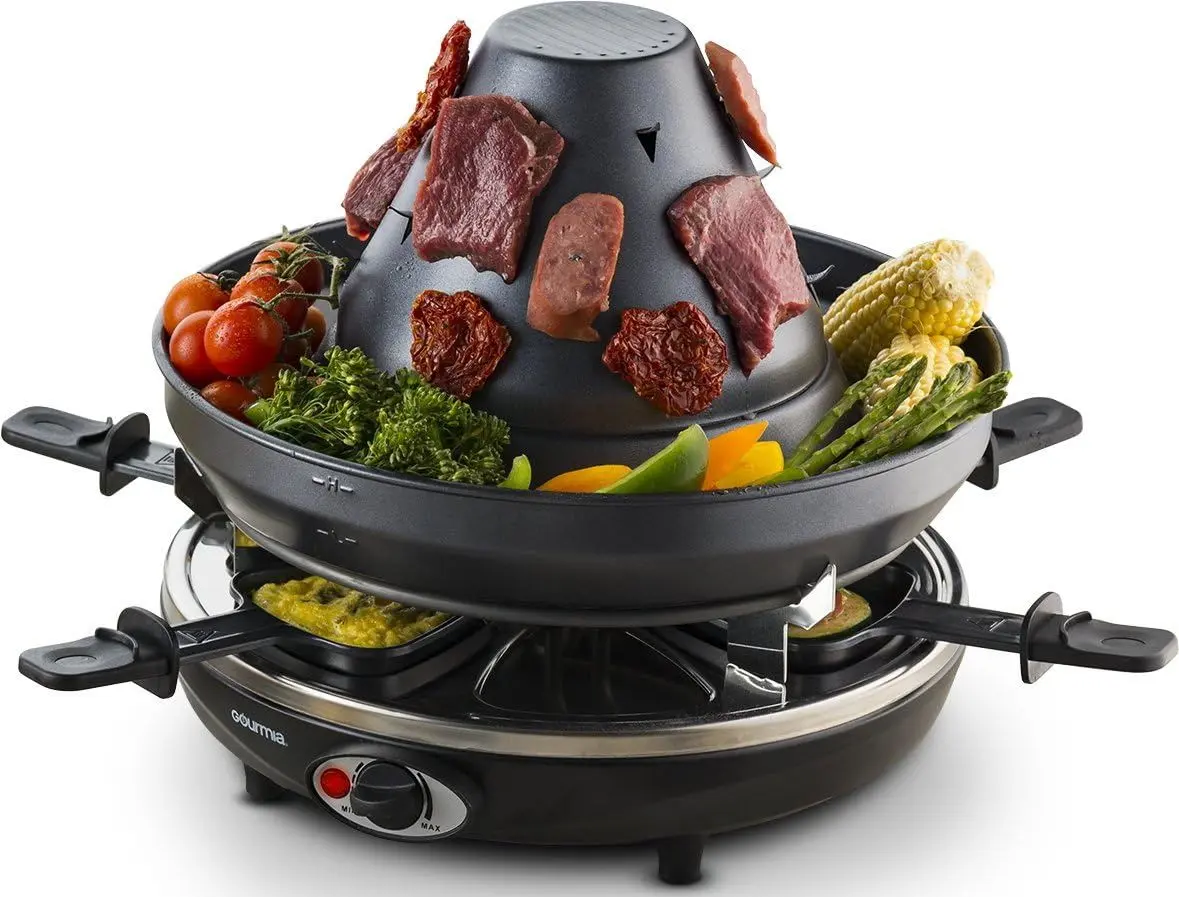 Grill cu raclete Gourmia GEG1400UK (Black)