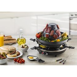 Grill cu raclete Gourmia GEG1400UK (Black) Thumb