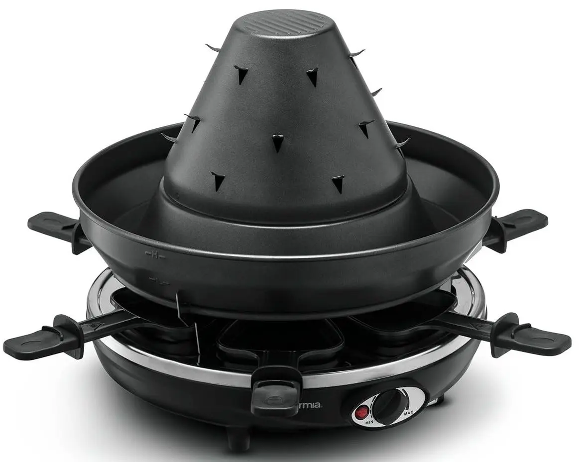 Grill cu raclete Gourmia GEG1400UK (Black)