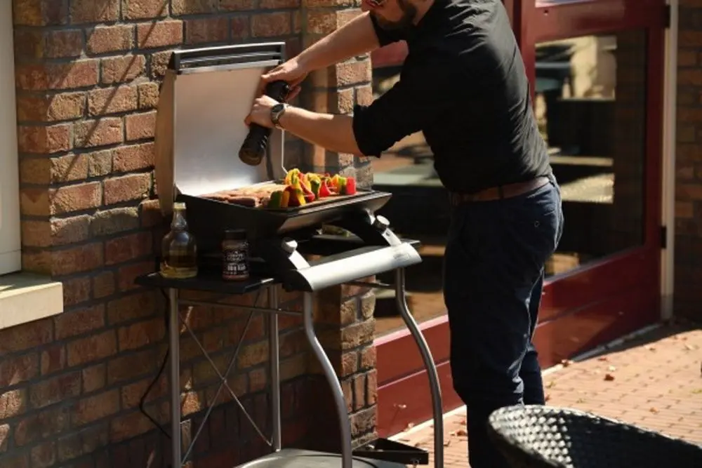 Электрический гриль GrandHall E-Grill K01000226A (Black/Inox) - 5