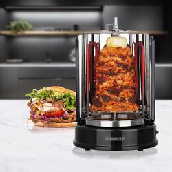 Grill electric vertical Heinrichs HDG 8687 (Inox) Thumb