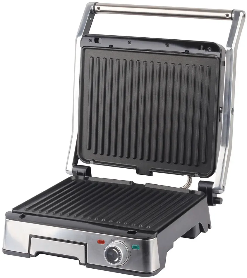 Grill electric iHunt Bro Dual Grill XXL (Inox)