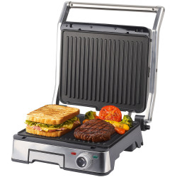 Grill electric iHunt Bro Dual Grill XXL (Inox) Thumb