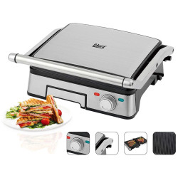 Grill electric iHunt Bro Dual Grill XXL (Inox) Thumb