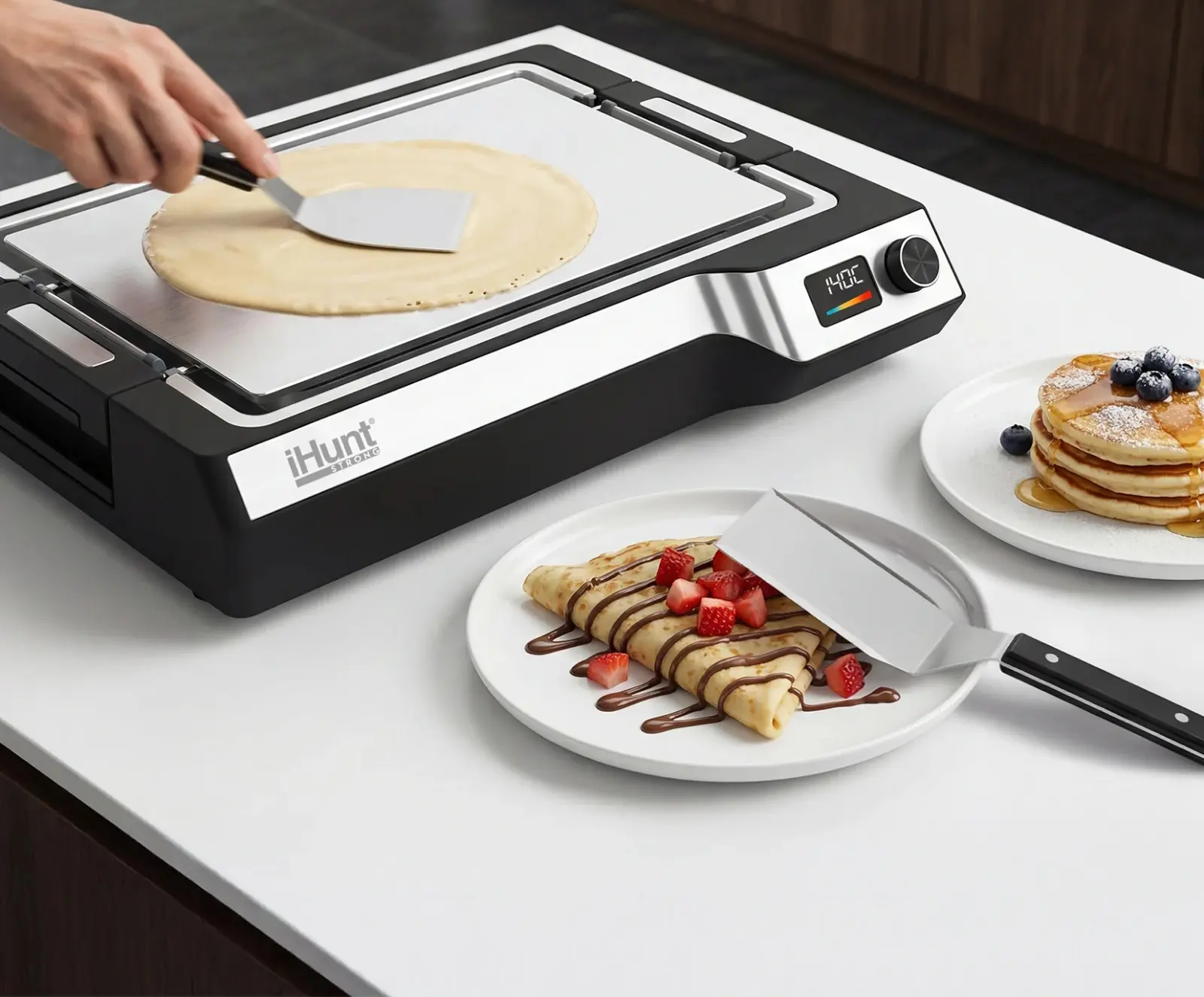 Электрогриль-теппаньяки iHunt BRO Teppanyaki (Black) - 11