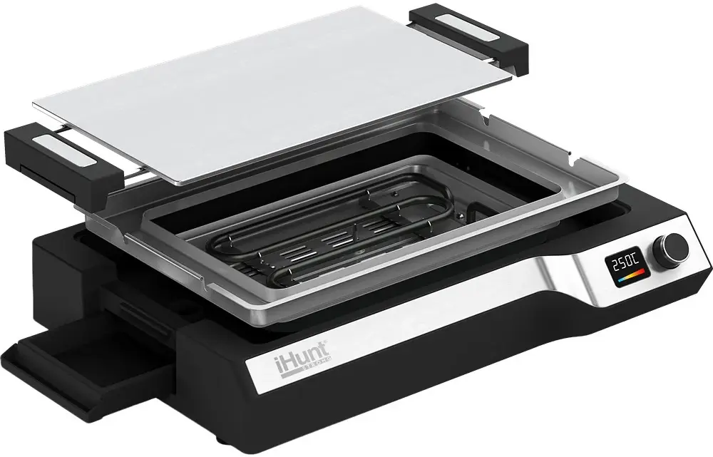 Электрогриль-теппаньяки iHunt BRO Teppanyaki (Black) - 4