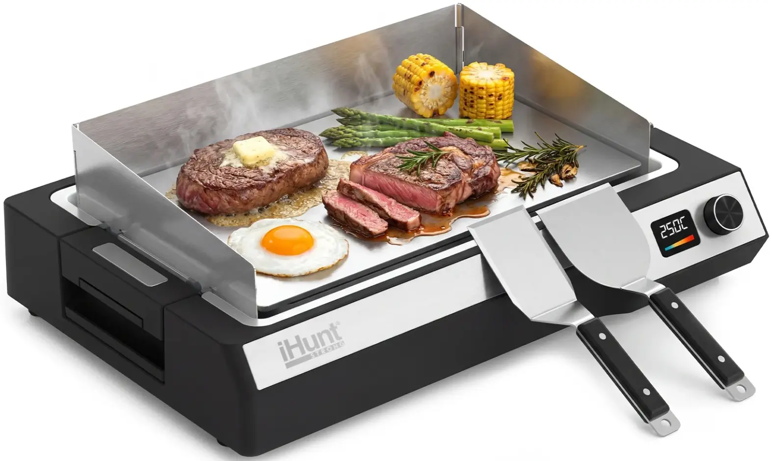 Электрогриль-теппаньяки iHunt BRO Teppanyaki (Black) - 5