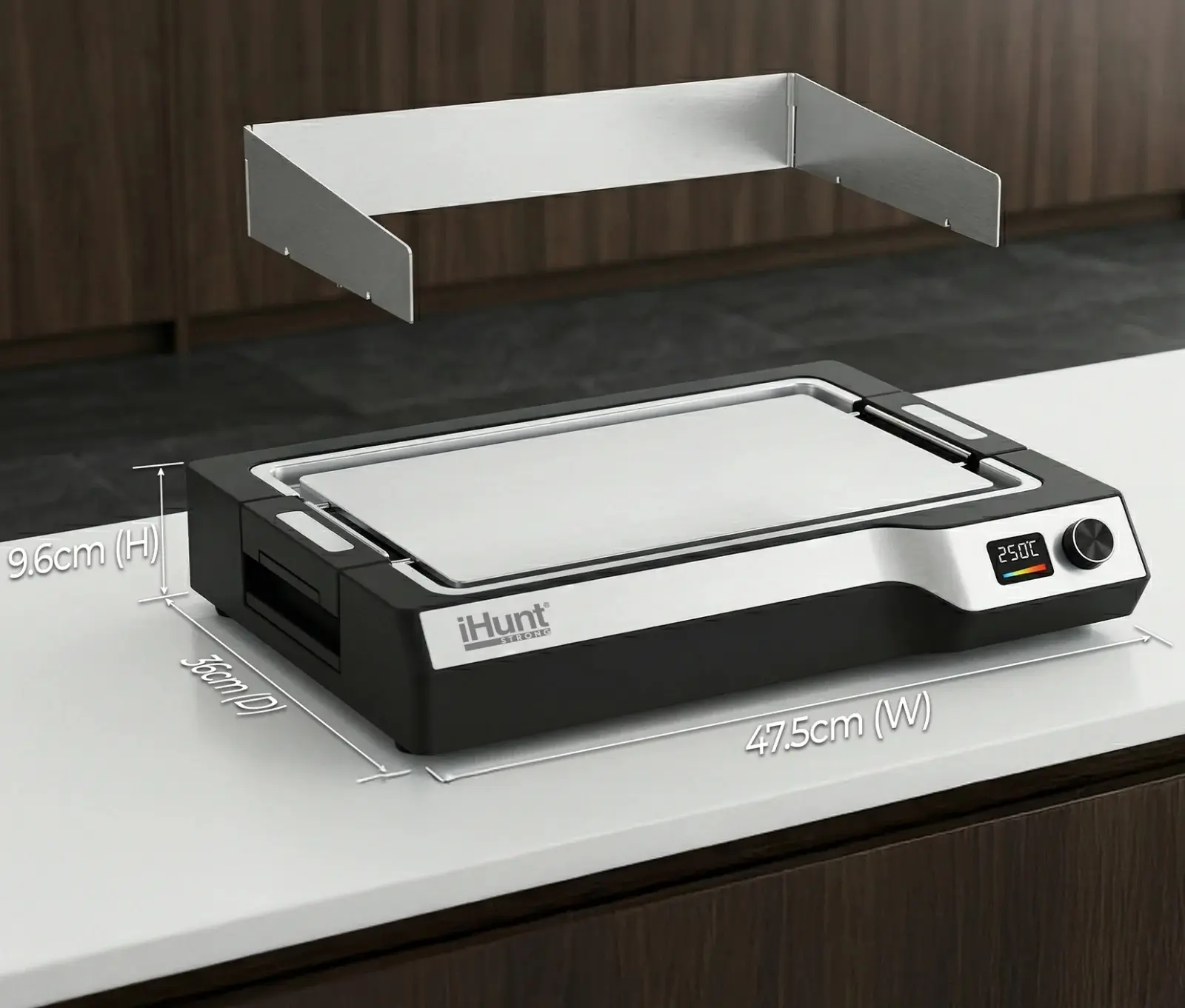 Электрогриль-теппаньяки iHunt BRO Teppanyaki (Black) - 7