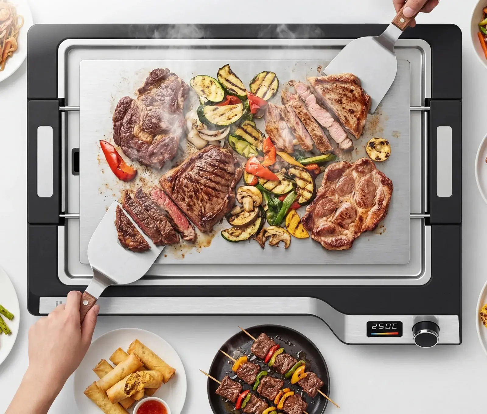 Электрогриль-теппаньяки iHunt BRO Teppanyaki (Black) - 8