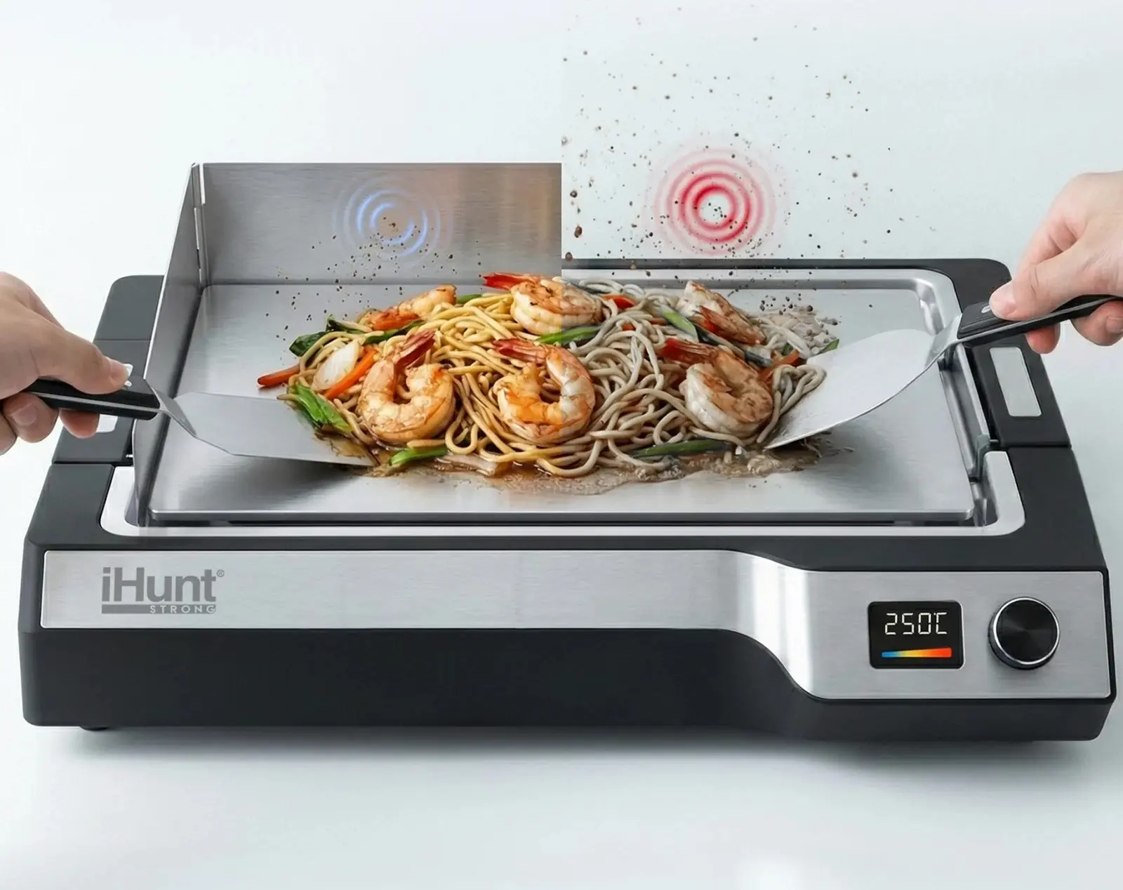 Электрогриль-теппаньяки iHunt BRO Teppanyaki (Black) - 10