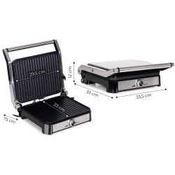 Grill electric Kaden AN-608B (Inox/Black) Thumb
