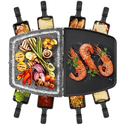 Раклетница Kitfort KT-1649 (Black/Marble) Thumb