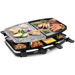 Раклетница Kitfort KT-1649 (Black/Marble) Thumb