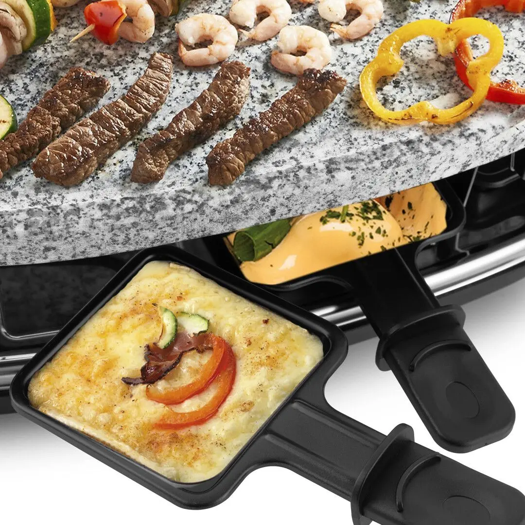 Раклетница Kitfort KT-1651 (Black/Marble) - 2