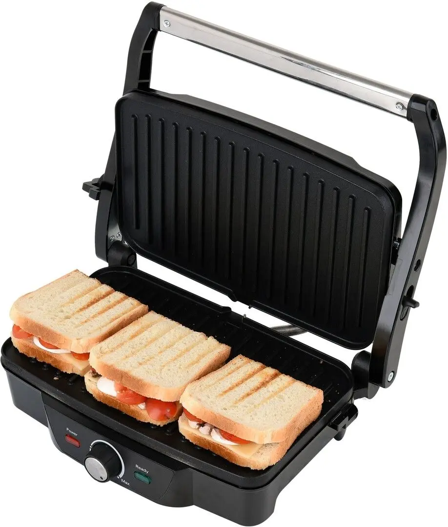 Grill electric Lund 67458 (Inox/Black)