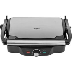 Grill electric Lund 67458 (Inox/Black)