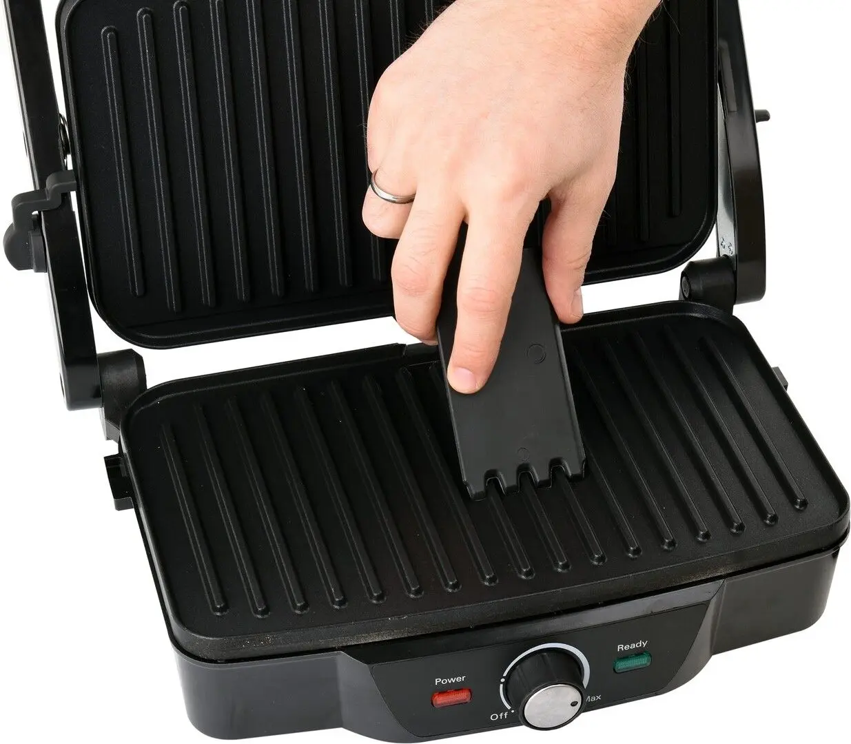 Grill electric Lund 67458 (Inox/Black)