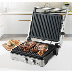 Grill electric 3in1 Maestro MR-721 (Silver/Black) Thumb