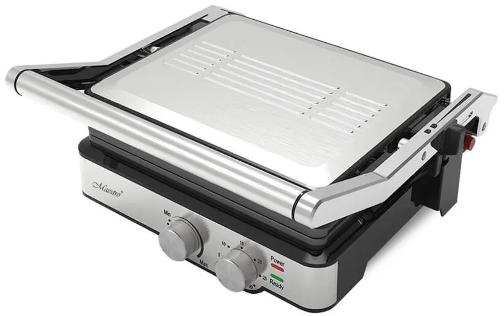 Grill electric 3in1 Maestro MR-721 (Silver/Black)