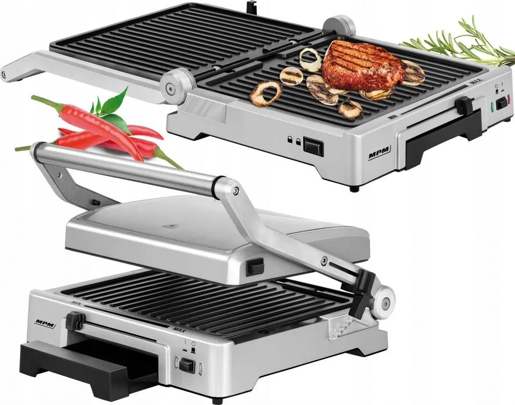 Электрогриль MPM MGR-10M (Silver) - 3