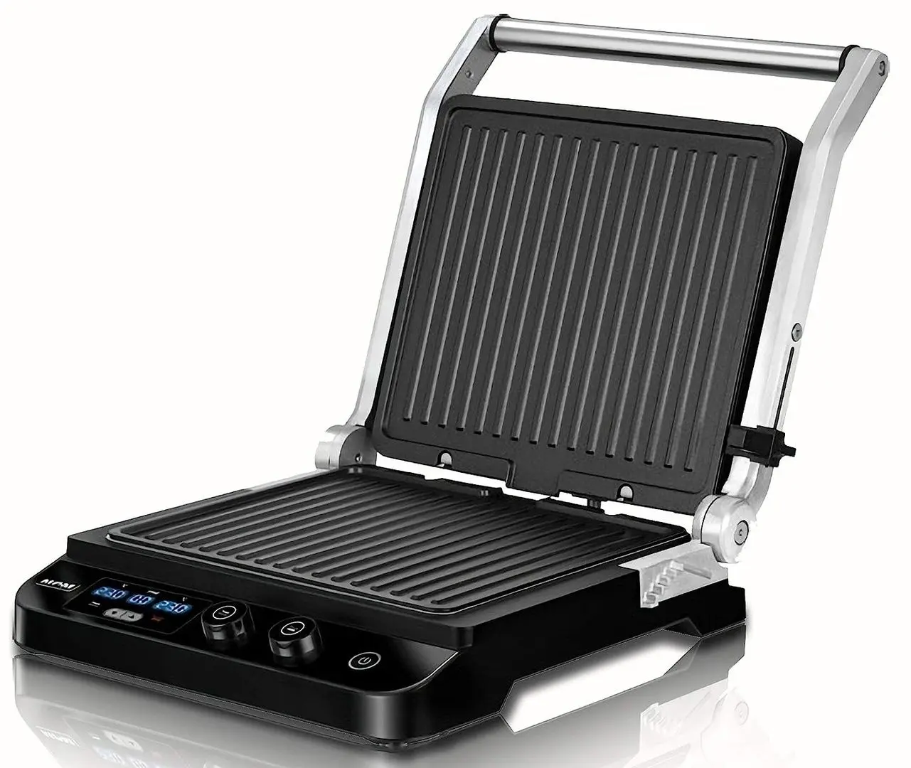 Электрогриль MPM MGR-11M (Silver/Black) - 2