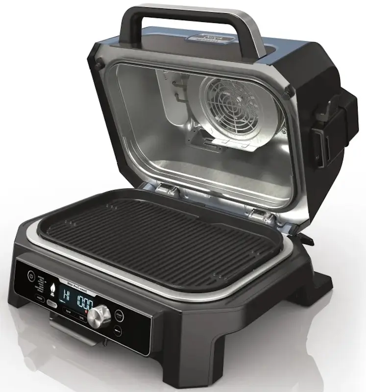 Электрический гриль Ninja Woodfire Pro Connect XL OG901EU (Blue/Black)