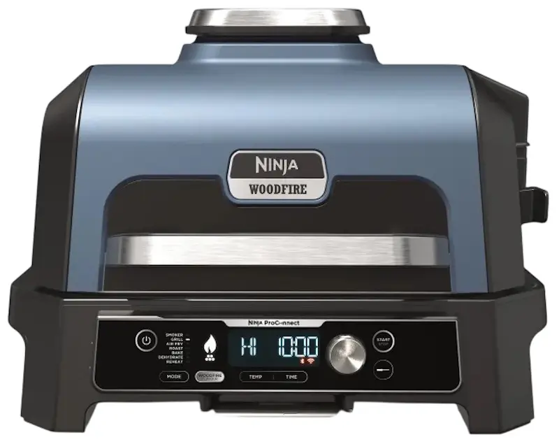 Электрический гриль Ninja Woodfire Pro Connect XL OG901EU (Blue/Black)