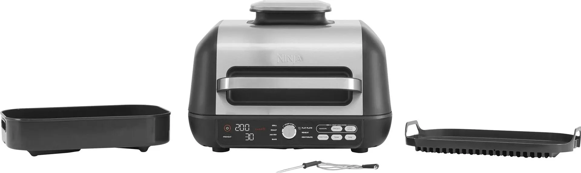 Электрогриль Ninja Foodi Max Pro AG651EU (Black/Silver) - 5