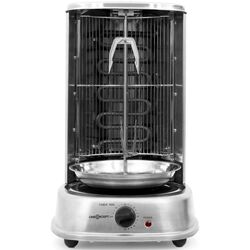 Вертикальный электрогриль OneConcept Kebap Master (Inox)