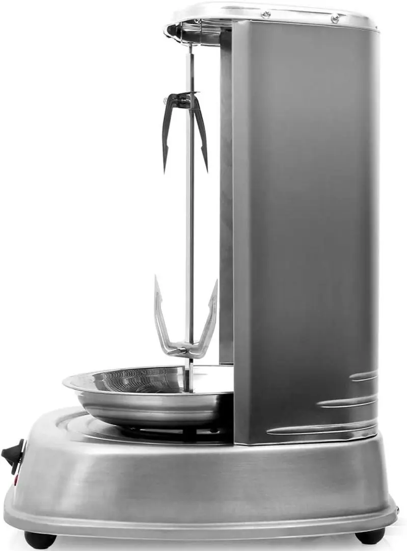 Вертикальный электрогриль OneConcept Kebap Master (Inox) - 4