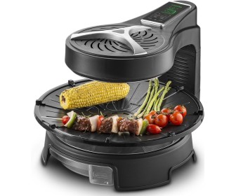 Gril rotativ cu infrarosu Gourmia GHG1600 (Black)