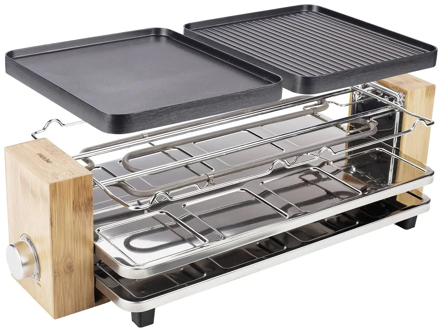 Grill electric Princess Pure 8 (Black/Wood) - 2