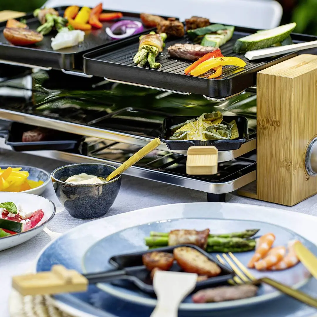 Grill electric Princess Pure 8 (Black/Wood) - 5