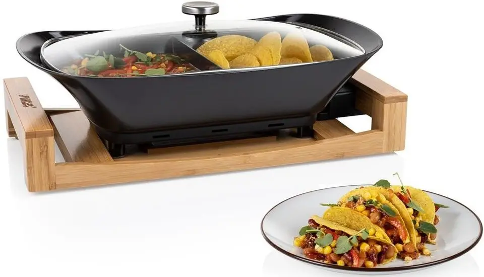 Tigaie electrica Princess Pure 0116302501001 (Black) - 3