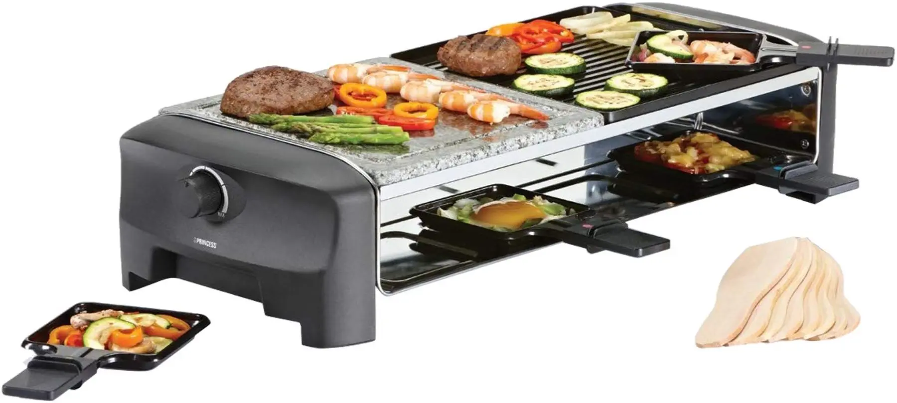 Grill cu raclete Princess 162820 (Black) - 3