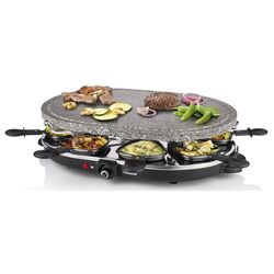 Grill cu raclete Princess Oval Stone Grill & Raclette Party 16272 (Black) Thumb