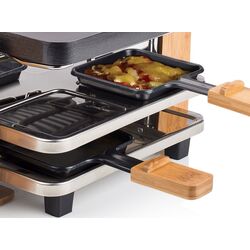 Grill cu raclete Princess Pure 4 0116290001001 (Black/Bamboo) Thumb