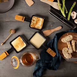 Grill cu raclete Princess Pure 4 0116290001001 (Black/Bamboo) Thumb