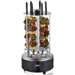 Aparat electric pentru frigarui RAF R.8612 (Black/Inox) Thumb