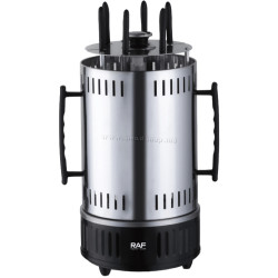 Aparat electric pentru frigarui RAF R.8612 (Black/Inox)